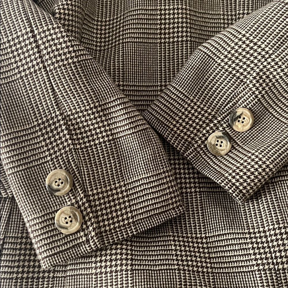 VALENTINO - Vintage Plaid Women's Jacket - Picture 15 of 17